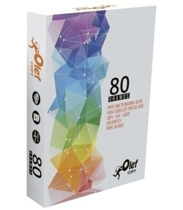 PAPEL A4 OLEF  80g 500h COPY