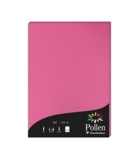 PAPEL CLAIREFONTAINE POLLEN A4 50h FUCSI