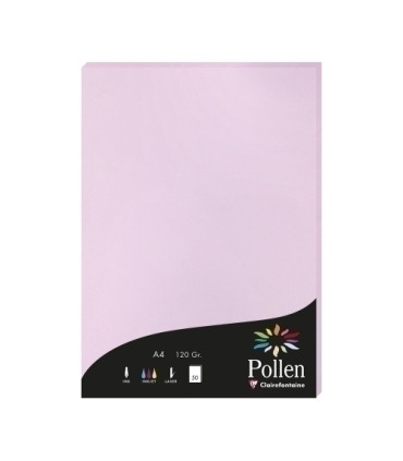 PAPEL CLAIREFONTAINE POLLEN A4 50h LILA
