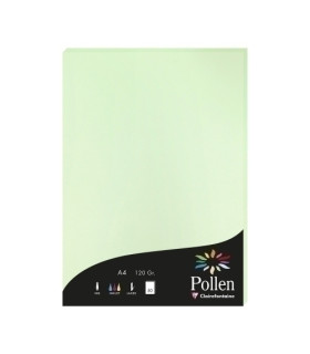 PAPEL CLAIREFONTAINE POLLEN A4 50h VERDE