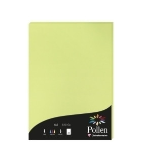PAPEL CLAIREFONTAINE POLLEN A4 50h VERDE