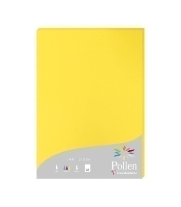 PAPEL CLAIREFONTAINE POLLEN A4 25h AMARI