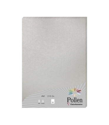 PAPEL CLAIREFONTAINE POLLEN A4 25h PLATE