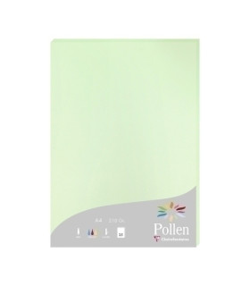 PAPEL CLAIREFONTAINE POLLEN A4 25h VERDE
