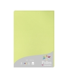 PAPEL CLAIREFONTAINE POLLEN A4 25h VERDE