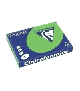 PAPEL COLOR A3 TROPHEE 80g 500h MENTA