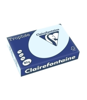 PAPEL COLOR A4 TROPHEE 80g 500h AZUL