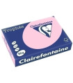 PAPEL COLOR A4 TROPHEE 80g 500h ROSA