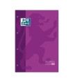 RECAMBIO OXF. A4 80h 4 TAL. CD.5 MORADO