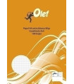 PAPEL A4 OLEF 80g 100h CUADRIC.4x4