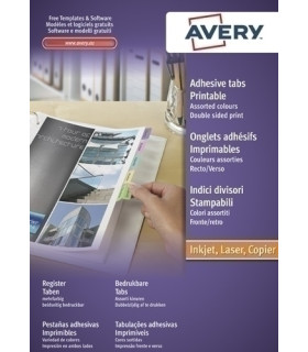 ETIQ.IMP.AVERY 05412501 4h A4 33x13 INDI