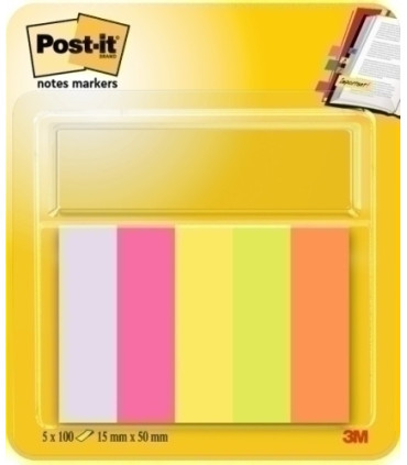 TACO NOTAS POST-IT 6705 15X50 COL.NEON