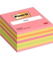 TACO NOTAS POST-IT CUBO 450 H.ROSA NEON