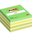 TACO NOTAS POST-IT CUBO 450 H.VERD PASTE