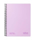 BLOC NAVIGATOR A4 80h CD.4 PASTEL LAVAND