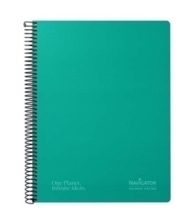 BLOC NAVIGATOR A4 80h CD.4 VERDE