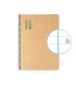 BLOCK ESCOLOFI GREEN A5 50h HRZT. 80g C/