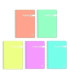 BLOCK PACSA PASTEL PP Fº 80h CD.4 (5)