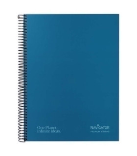 BLOC NAVIGATOR A4 120h CD.5 AZUL