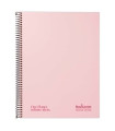 BLOC NAVIGATOR A4 120h CD.5 PASTEL ROSA