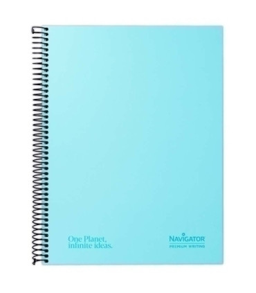 BLOC NAVIGATOR A4 120h HZ PASTEL AZUL