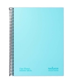 BLOC NAVIGATOR A4 80h HZ PASTEL AZUL