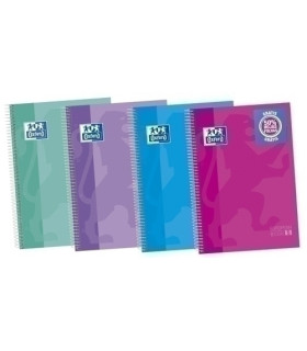 BLOCK OXF. EU.BOOK 5 A4 120h CD.5 COL.(4