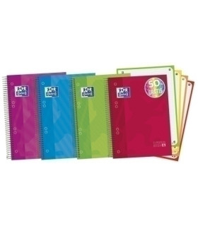 BLOCK OXF. EU.BOOK 4 A5 120h CD.5 COL.(4