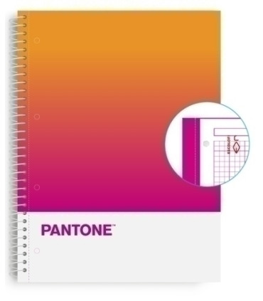 BLOCK ESCOL.PANTONE A4 TOGET. 80h 5x5 CR