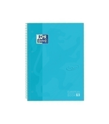 BLOCK OXF. EU.BOOK 1 A4 80h CD.5 AZUL PA