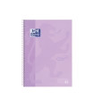 BLOCK OXF. EU.BOOK 1 A4 80h CD.5 LAVANDA