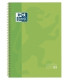 BLOCK OXF. EU.BOOK 1 A4 80h CD.5 VERDE F