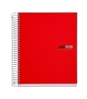 BLOCK MR NB-8 mic.PP A5 200h CD.5 ROJO