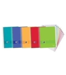 BLOCK OXF. EU.BOOK 8 A4 160h CD.5 SURTID