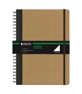 BLOCK VESTA NATURE A4 96h LISO