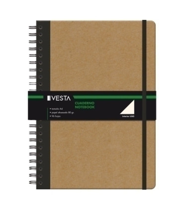 BLOCK VESTA NATURE A4 96h LISO