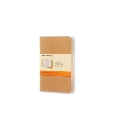 CUAD.MOLESKINE CAHIER 9x14 64h HZT KR P/