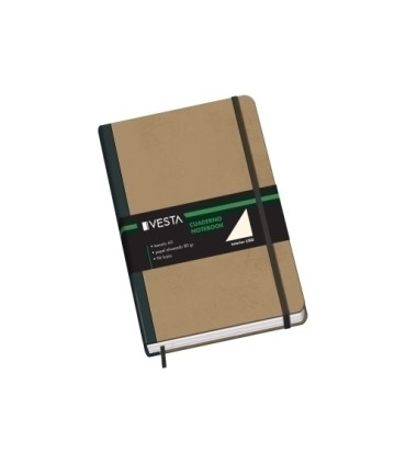 CUADERNO VESTA NATURE A5 96h LISO