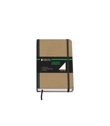 CUADERNO VESTA NATURE A6 96h LISO