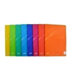 LIBRETA OLEF PP A5+ 48h LISO 90g COL.(8)