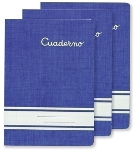 LIBRETA PACSA CUADERNO A5+ 30h CD.4 AZUL