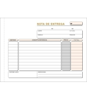 TALONARIO ENTREGAS 4º APDO DUPLI LOAN