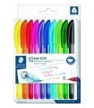 BOLIGRAFOS STAEDTLER 4320 ESTUCHE DE 10