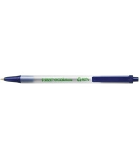 BOLIGRAFO BIC ECOLUTIONS CLIC STIC AZUL