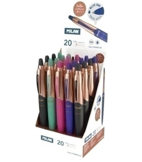 BOLIG.MILAN CAPSULE BALLPEN COPPER EX.20