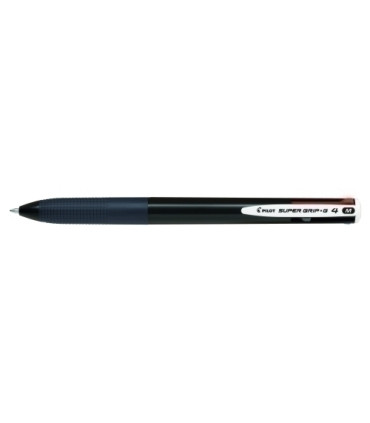 BOLIGRAFO 4 COL.PILOT SUPERGRIG G NEGRO