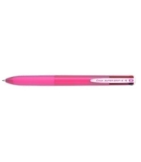 BOLIGRAFO 4 COL.PILOT SUPERGRIG G ROSA