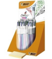 BOLIGRAFO  4 COL.BIC SHINE EXPOSITOR 20