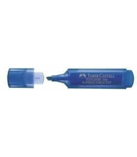 ROTUL.FLUOR FABER CASTELL 1546 AZUL