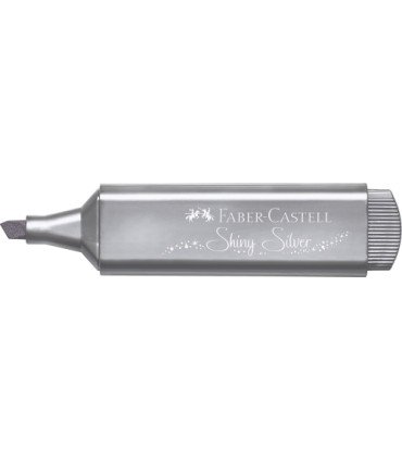 ROTUL.FLUOR FABER CASTELL 1546 MET.PLATA